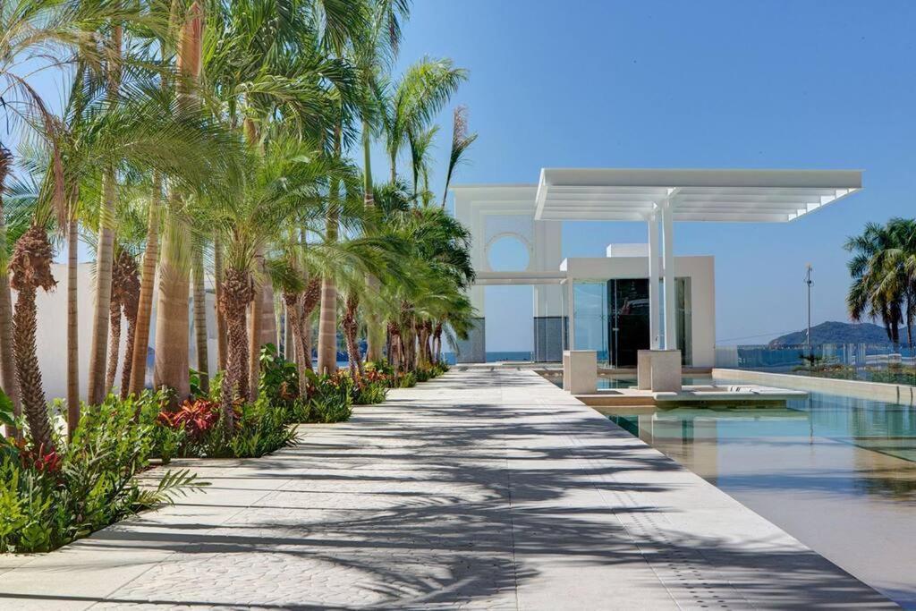 Luxury Apartment In Front Of Acapulco Beach Buitenkant foto