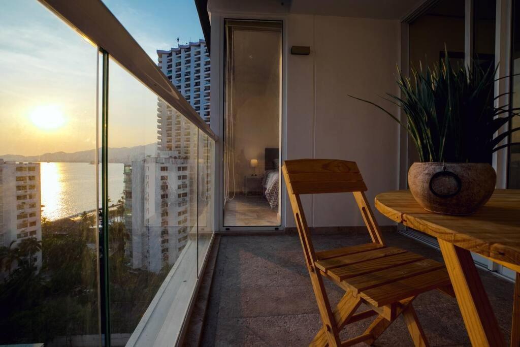Luxury Apartment In Front Of Acapulco Beach Buitenkant foto